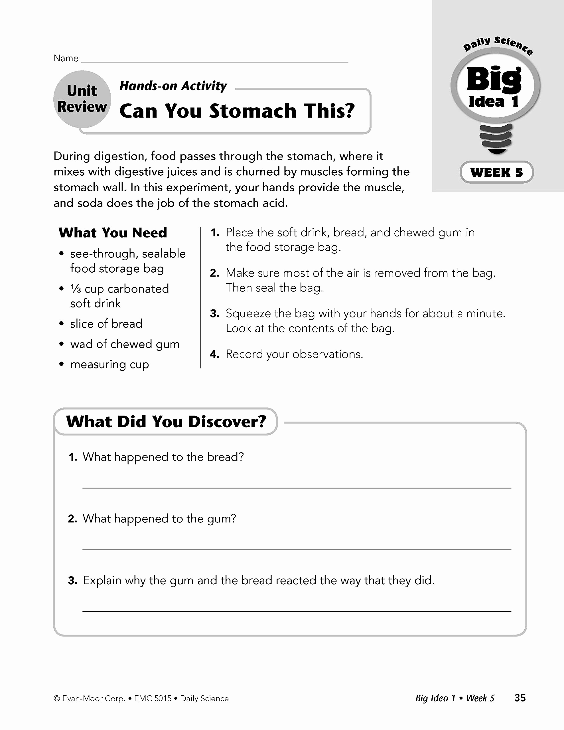 Science Worksheets for 5th Grade Luxury 5th Grade Science Worksheet Grade 5 A Worksheet Blog