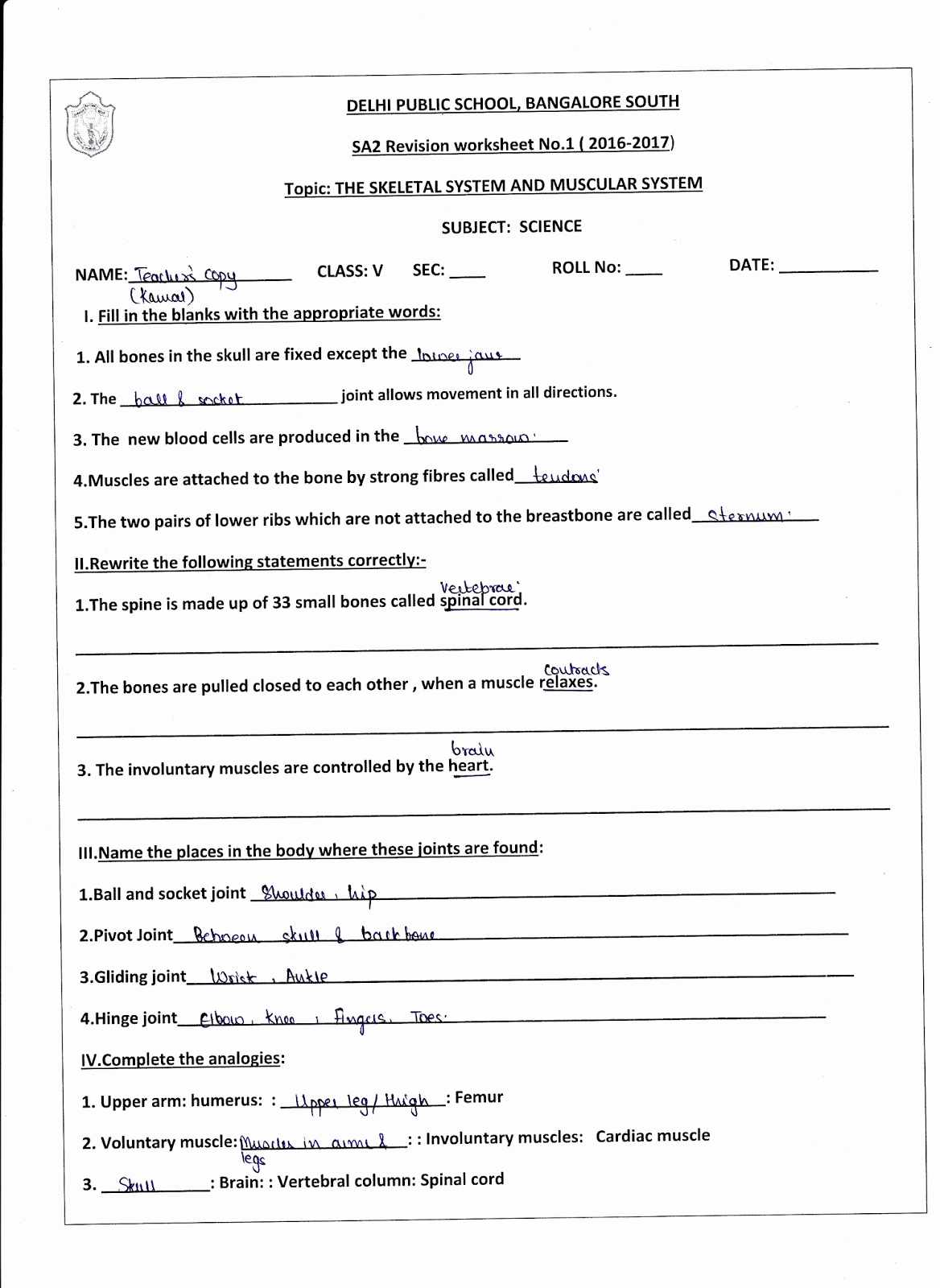 Science Worksheets for 5th Grade Luxury 5th Grade Science Worksheets with Answer Key