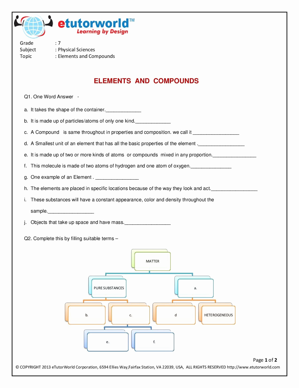 Science Worksheets for 7th Grade Luxury Science Worksheets for 7th Grade Free Printable – Learning