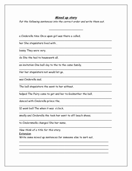 Scrambled Sentences Worksheets 2nd Grade Fresh Unscramble Sentences Worksheets 2nd Grade Scrambled