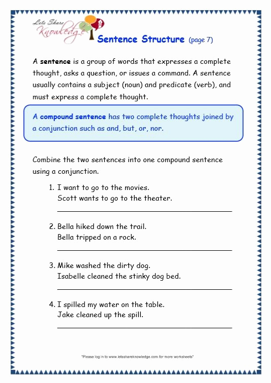 Scrambled Sentences Worksheets 3rd Grade Unique Mockinbirdhillcottage Writing Sentences Year 3 Worksheets