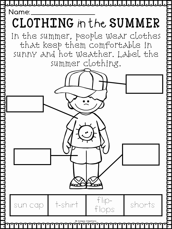 Seasons Worksheets for First Grade Inspirational Weather and Seasons Seasonal Changes Unit