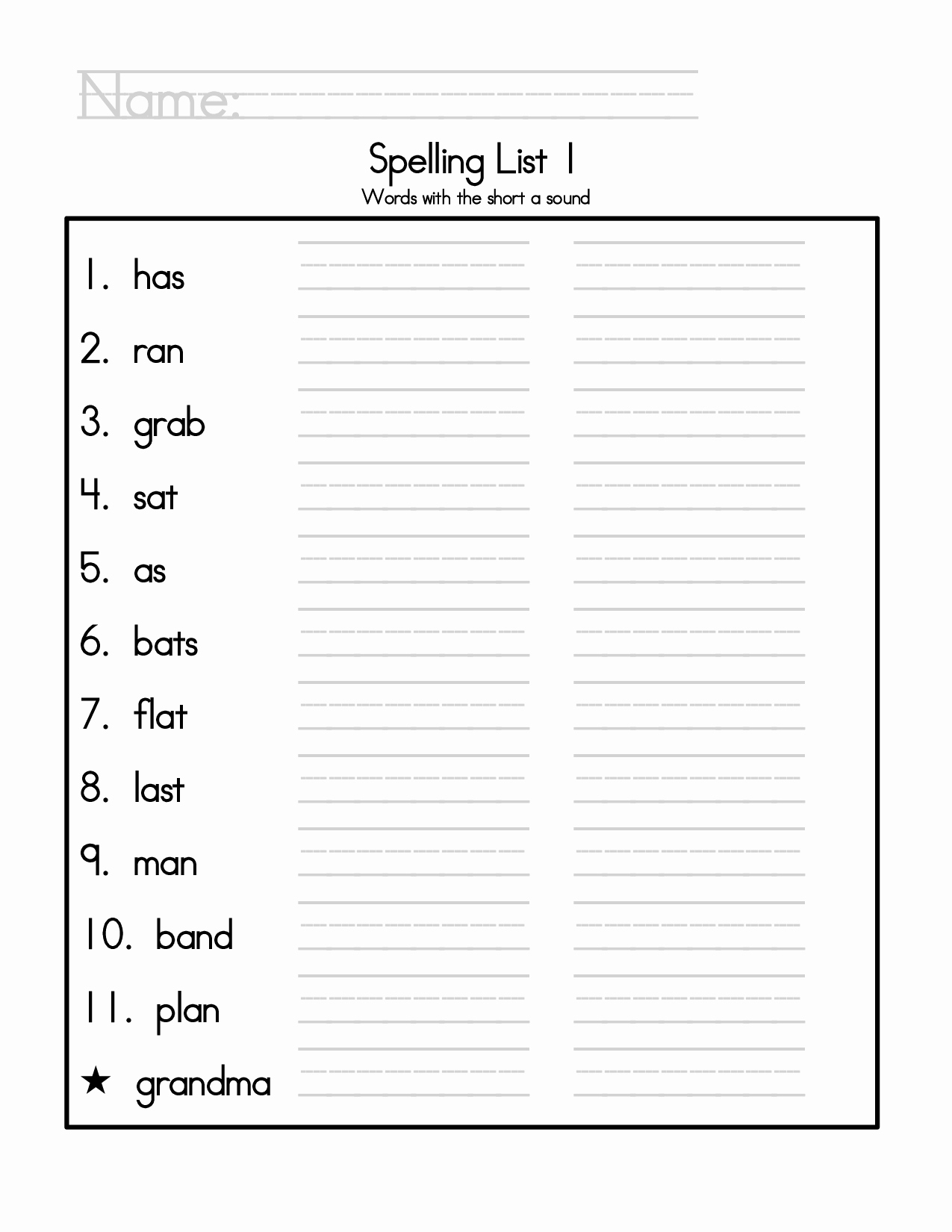 Second Grade Spelling Worksheets Lovely 2nd Grade Spelling Worksheets Best Coloring Pages for Kids