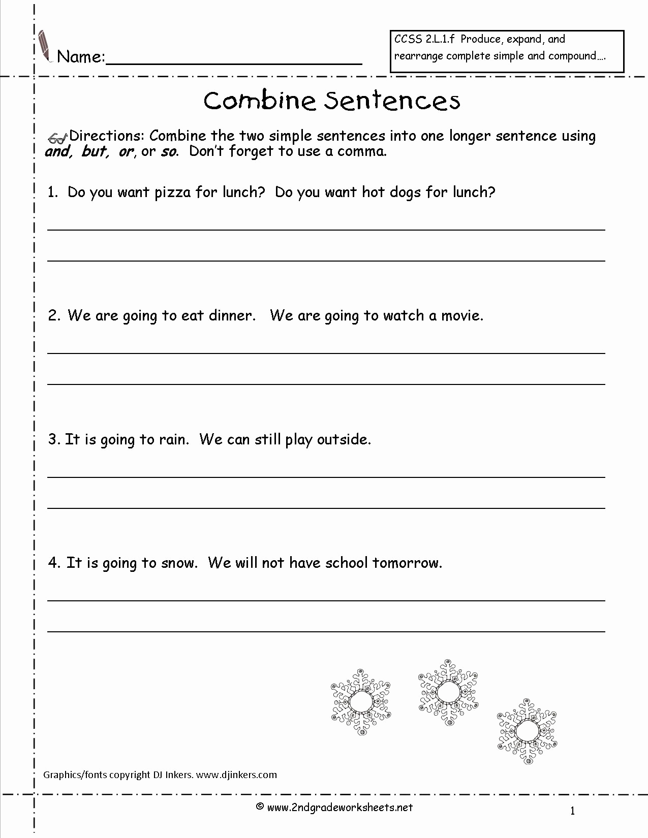 Sentence Worksheets for First Grade Lovely 16 Best Of First Grade Sentence Structure