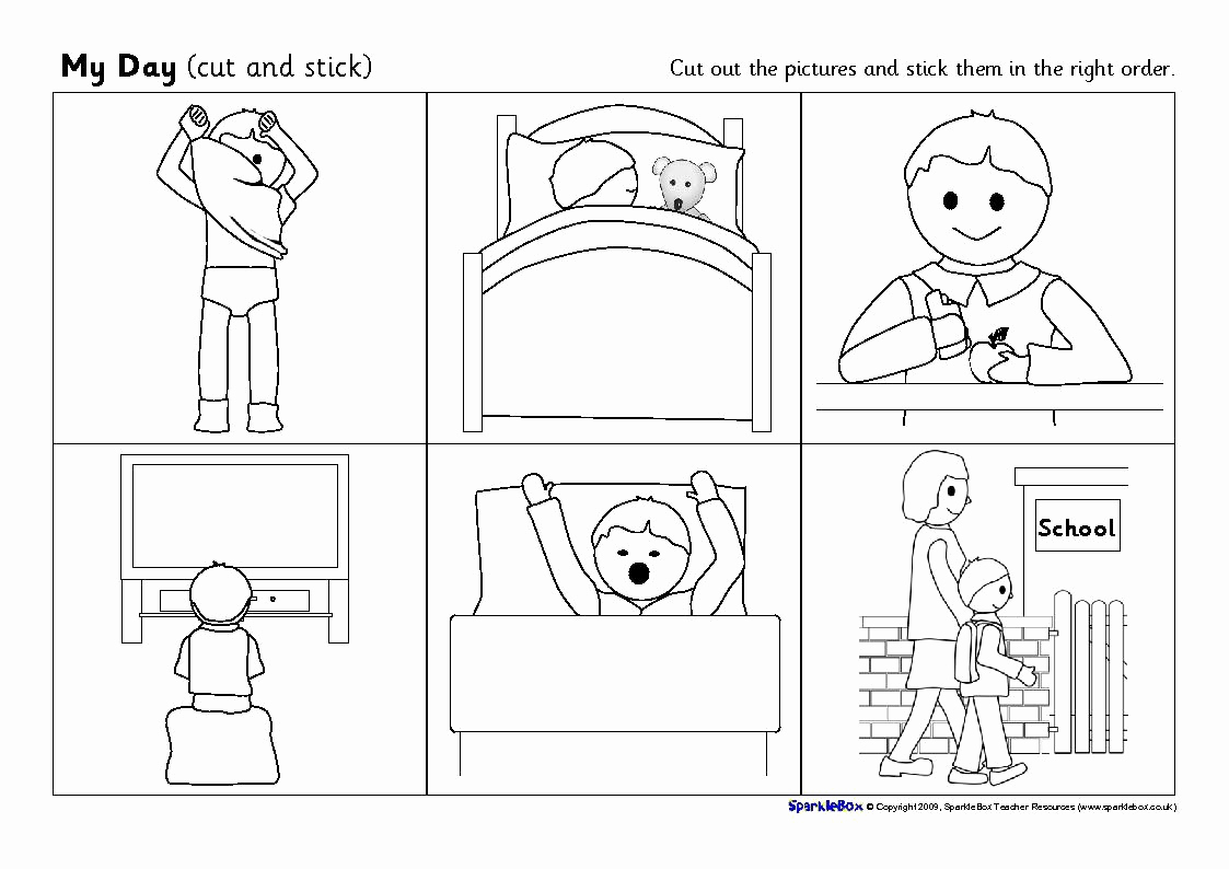Sequencing Pictures Worksheets Lovely 13 Best Of Visual Worksheets for Preschool