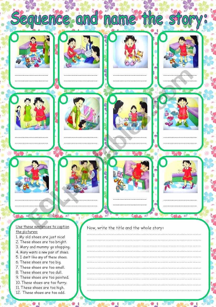 Sequencing Story Worksheets Beautiful Sequence the Story Esl Worksheet by Rumeisa