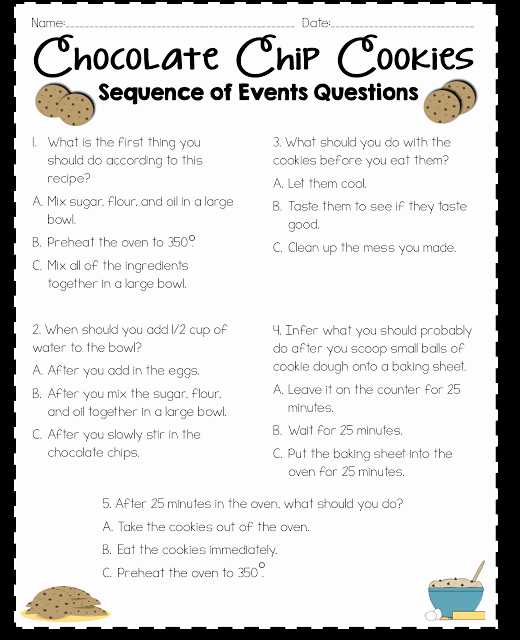 Sequencing Worksheets 5th Grade Best Of Read Like A Rock Star Sequence Of events Activity