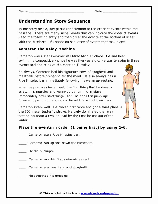 Sequencing Worksheets 5th Grade Lovely 197 Best Sequencing Lessons Images On Pinterest