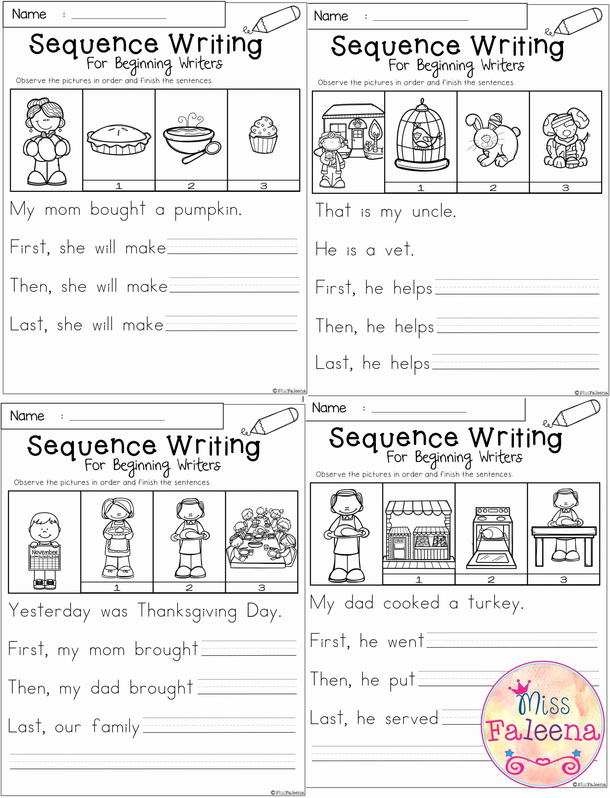 Sequencing Worksheets for Kindergarten Elegant 20 Sequencing Worksheets for Kindergarten