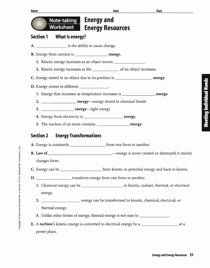 Seventh Grade Science Worksheets Lovely 7th Grade Science Worksheets Printable Free 7th Grade