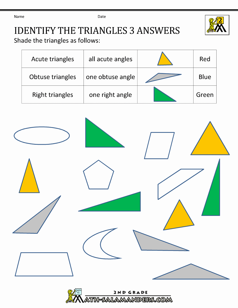 Shapes Worksheets 2nd Grade Fresh 2d Shapes Worksheets 2nd Grade