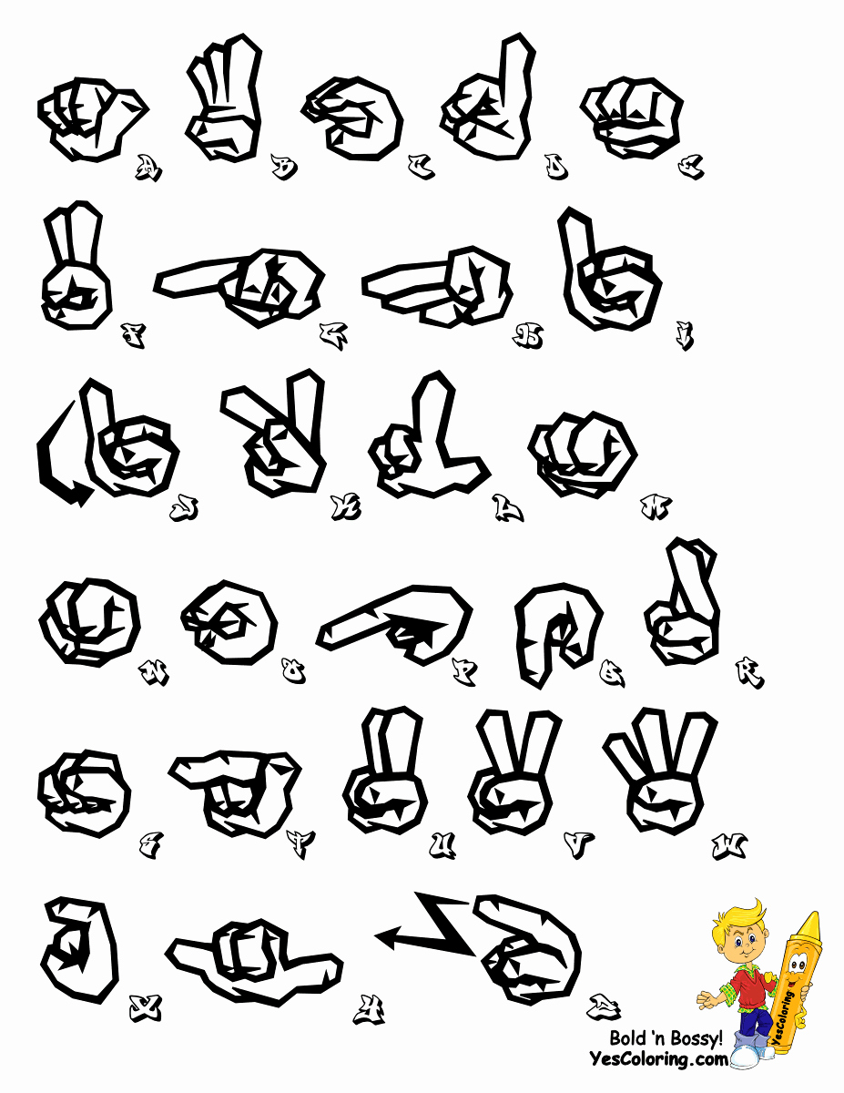 Sign Language Printable Worksheets Unique Free Printable Sign Language Alphabet Printable Sign