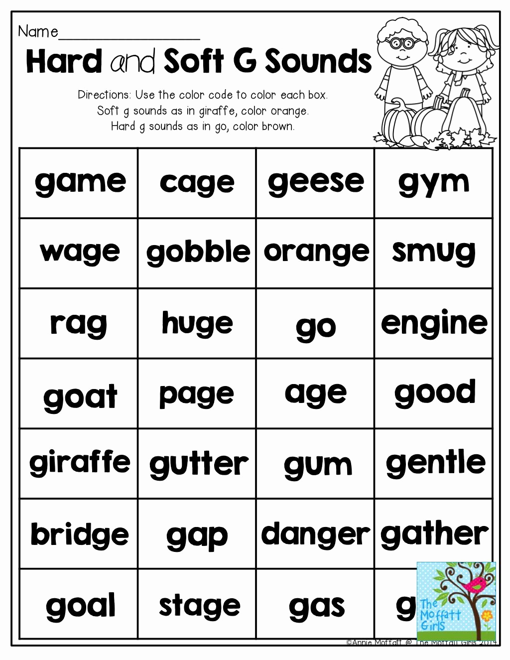 Soft G Worksheet Inspirational Hard and soft sounds Of G tons Of Great Printables for