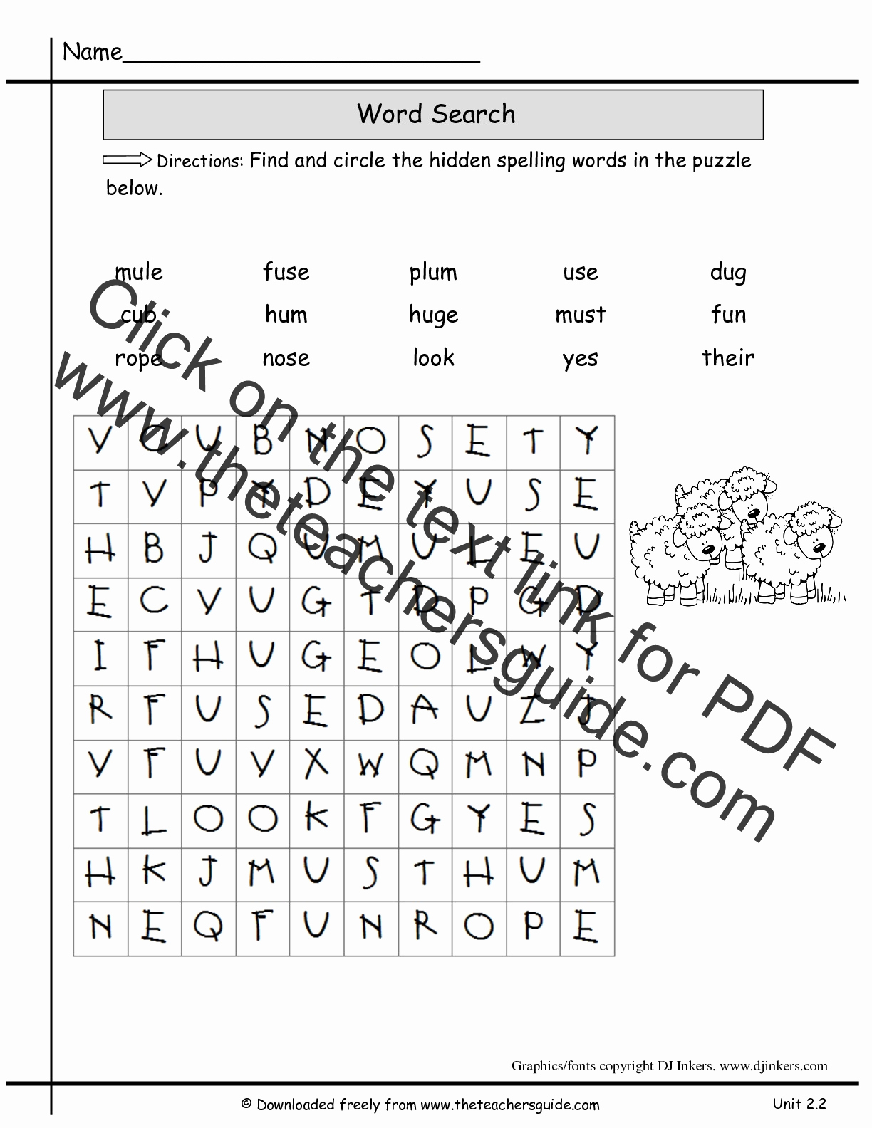 Spelling Worksheets 2nd Graders Beautiful Wonders Second Grade Unit Two Week Two Printouts