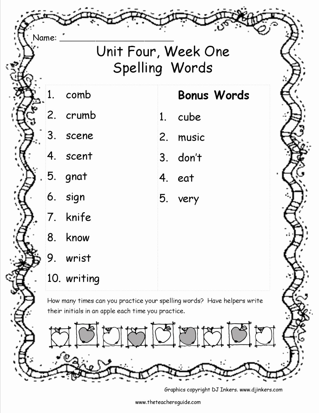 Spelling Worksheets 2nd Graders Fresh 2nd Grade Spelling Worksheets for Printable 2nd Grade