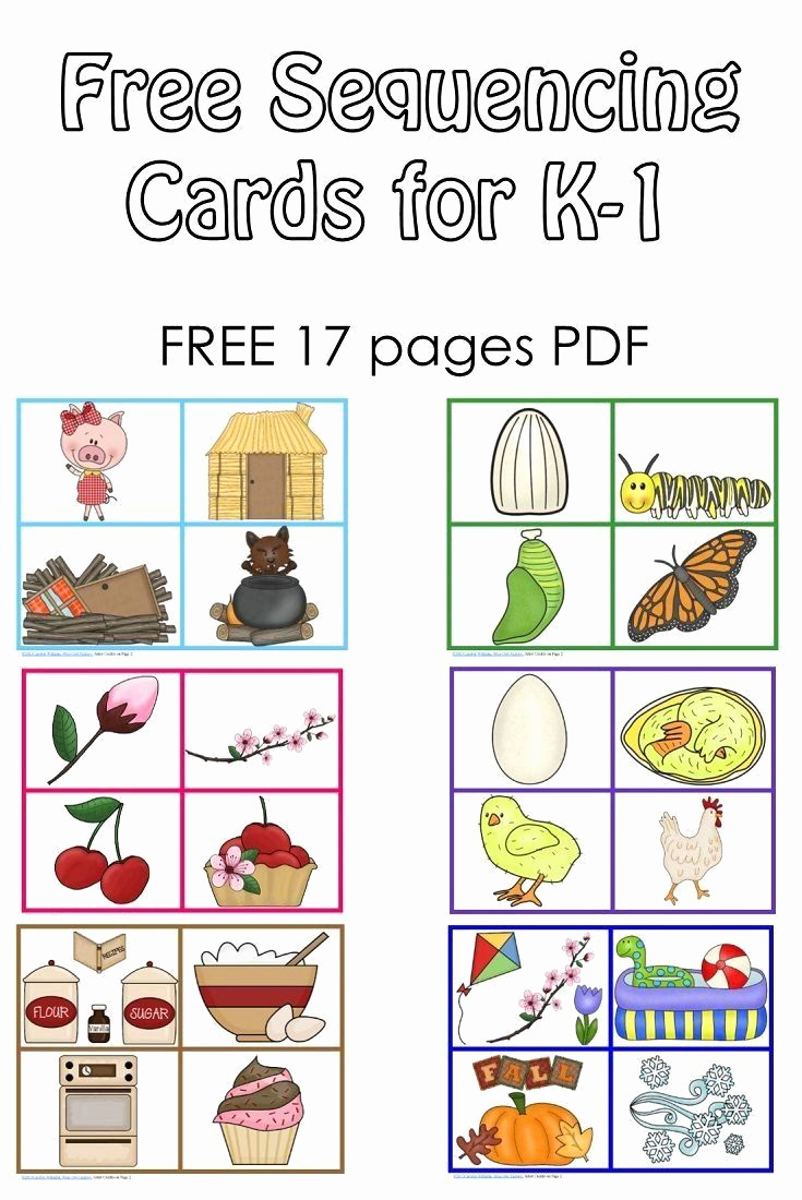 Story Sequence Pictures Worksheets Luxury Story Sequencing Worksheets Pdf Free Sequencing Cards and