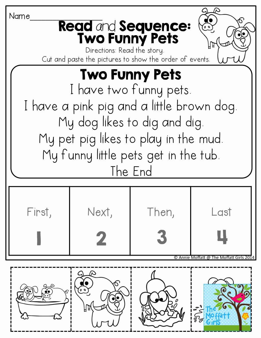 Story Sequencing Worksheets for Kindergarten Best Of Read and Sequence Build Fluency and Prehension