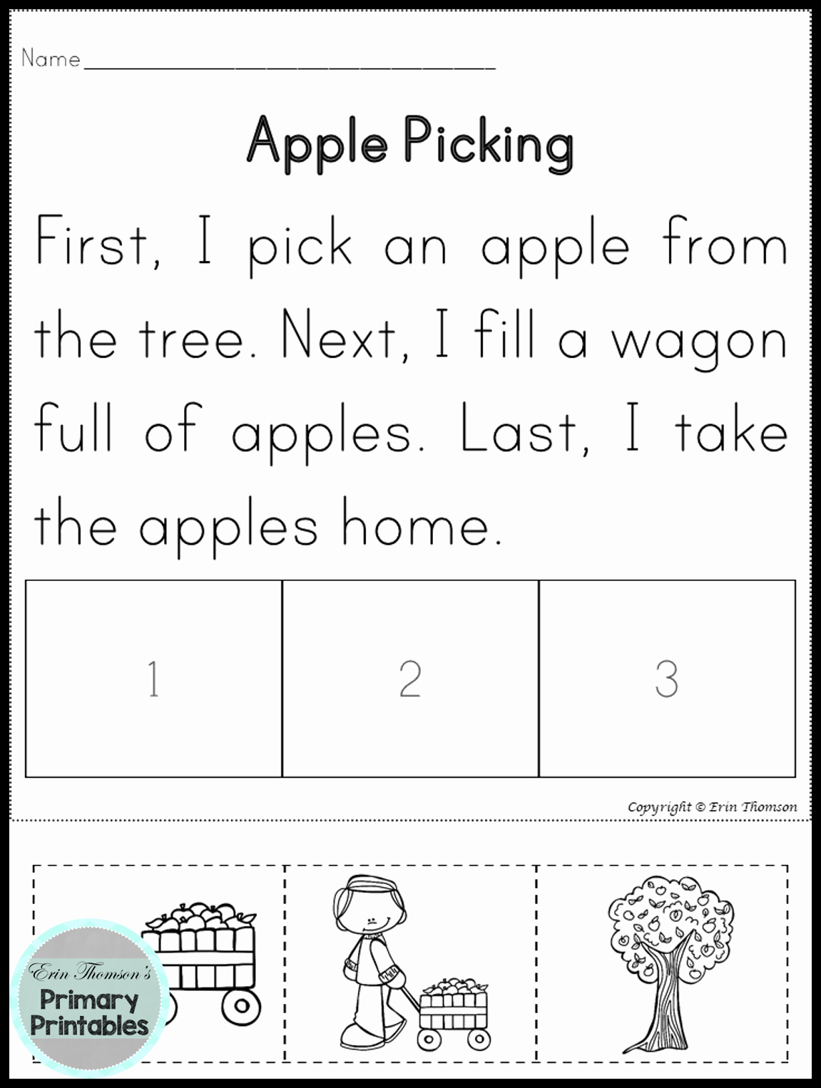 Story Sequencing Worksheets for Kindergarten Inspirational Sequencing Stories Fall Activities