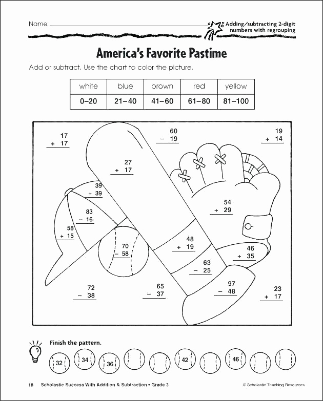 Subtraction with Regrouping Coloring Worksheets Inspirational 25 Subtraction with Regrouping Coloring Worksheets