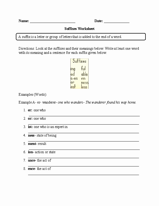 Suffix Ed Worksheets Lovely 25 Suffix Ed Worksheets