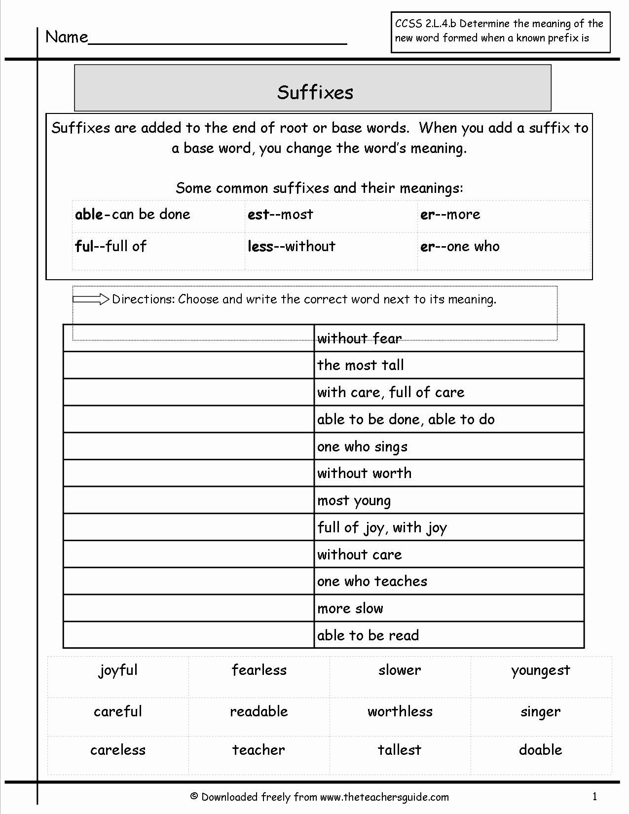 Suffix Worksheets for 4th Grade Fresh 17 Best Of Prefix Suffix Worksheet Science