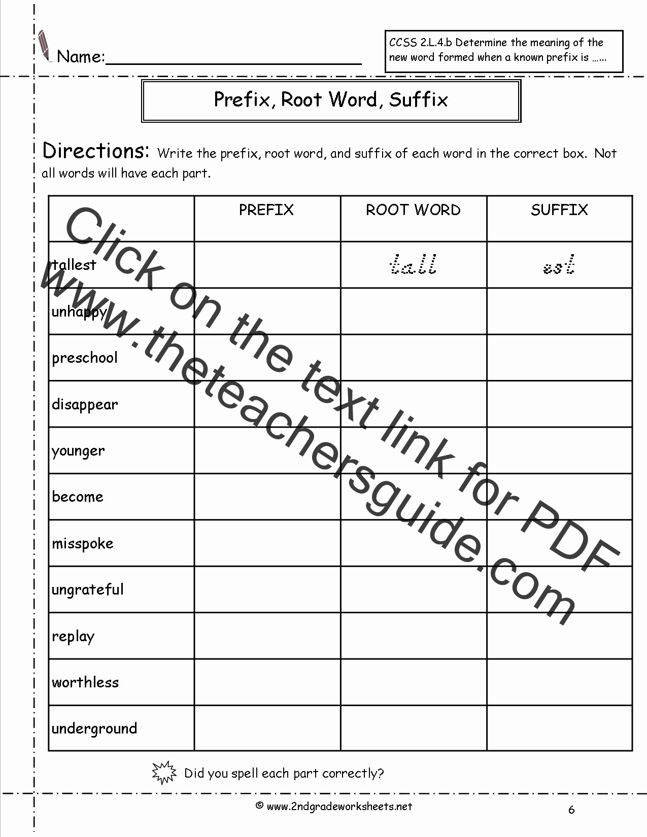 Suffix Worksheets for 4th Grade Fresh 20 Suffix Worksheets for 4th Grade