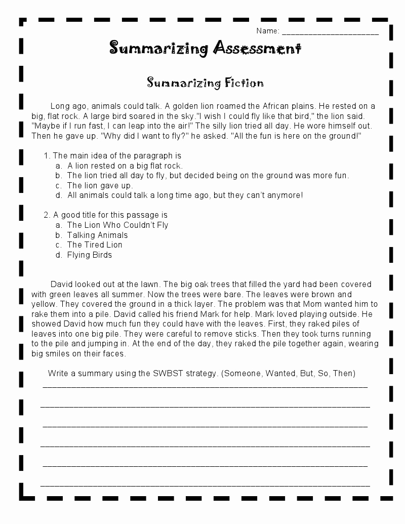 Summary Worksheets Middle School New Adventures Of A Third Grade Teacher Reading Workshop