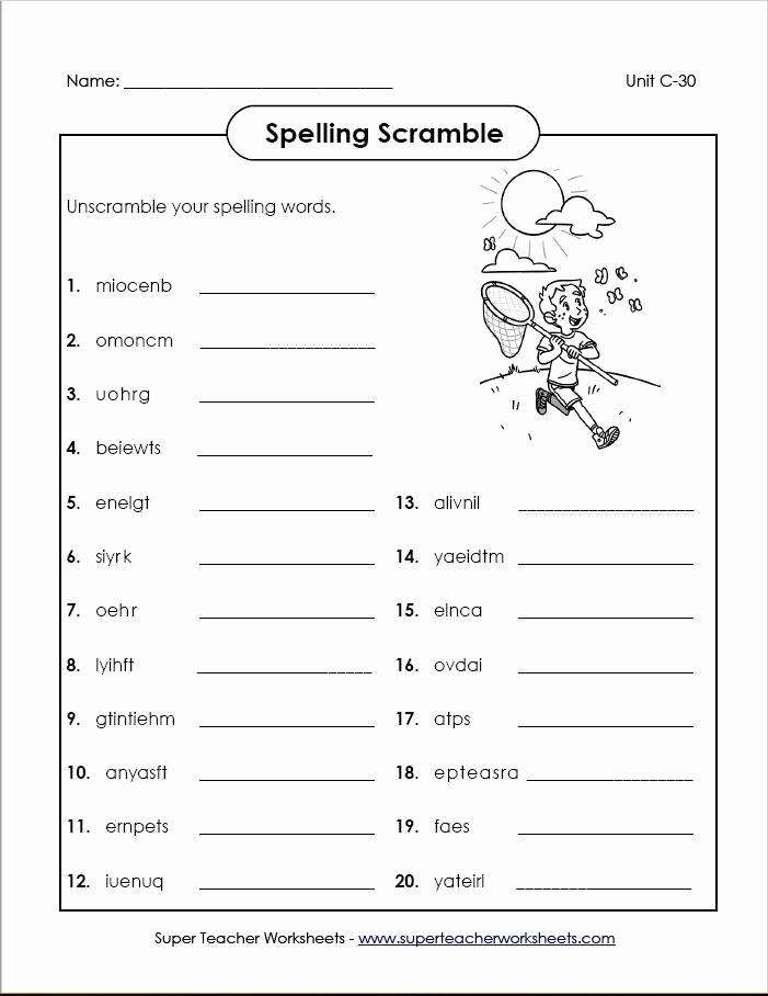 Super Teacher Worksheets Idioms Lovely 30 Paring Numbers Worksheets 2nd Grade
