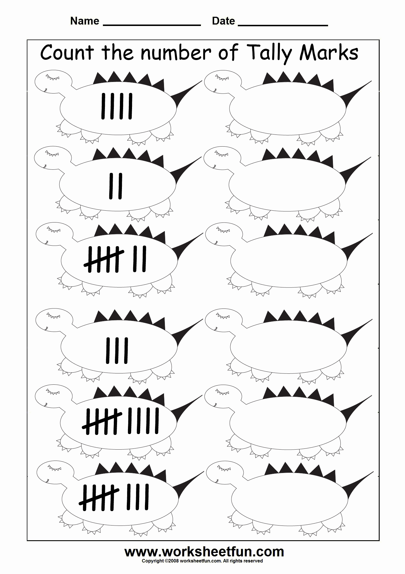 Tally Mark Worksheets for Kindergarten Awesome Tally Marks – 3 Worksheets Free Printable Worksheets