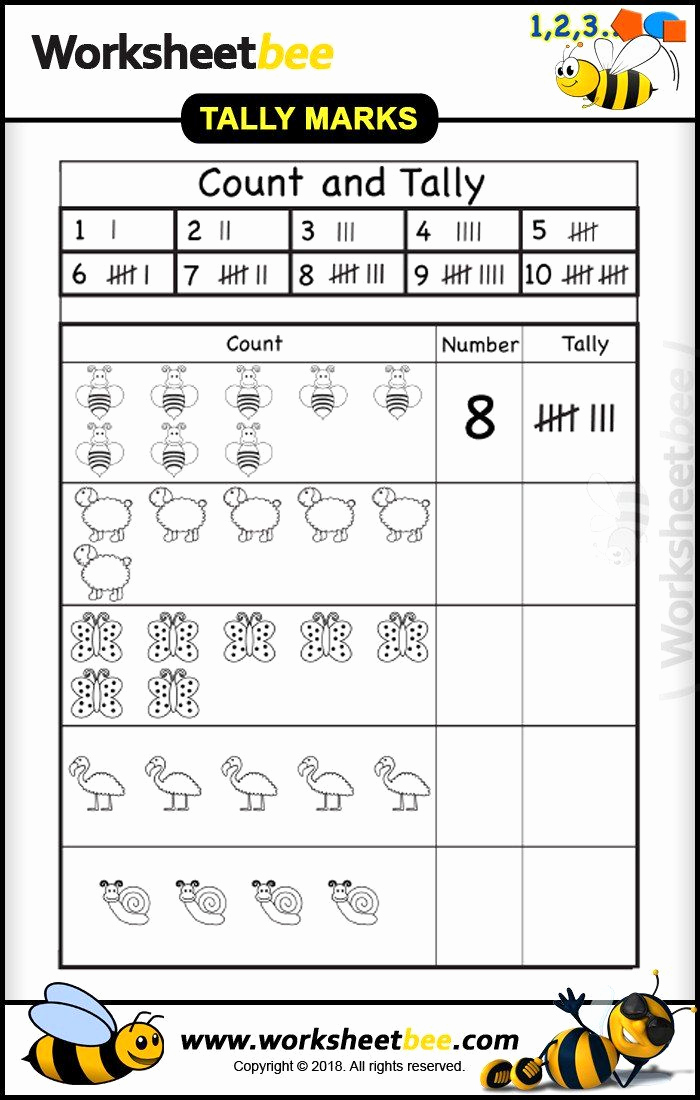 Tally Mark Worksheets for Kindergarten Luxury Tally Mark Worksheets for Kindergarten Printable Worksheet