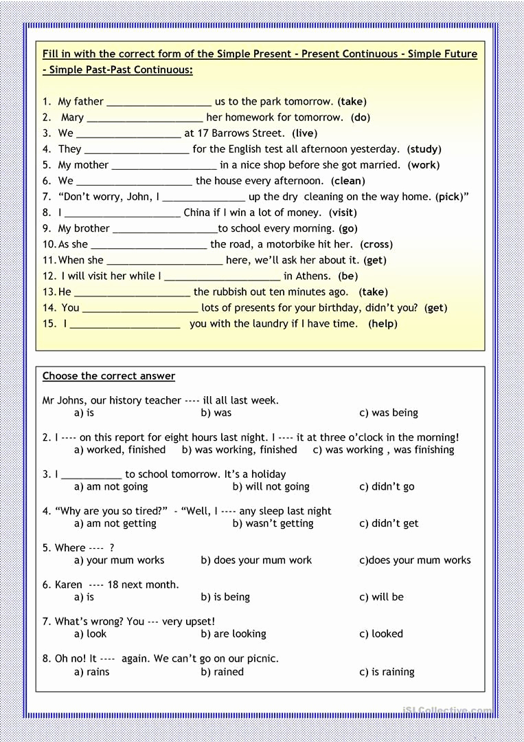 Tenses Worksheets For Grade 6 Elegant Printable Muscle Diagram Simple 