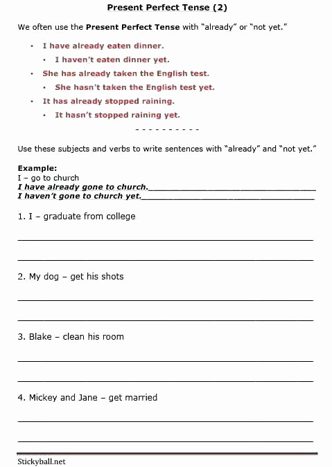 Tenses Worksheets for Grade 6 New Tenses Worksheets for Grade 6 Verb Tense Worksheets Future