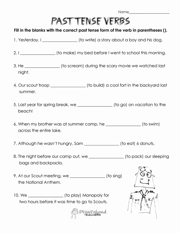 Tenses Worksheets for Grade 6 Unique Tenses Worksheets for Grade 6 New 964 Past Tense Worksheet