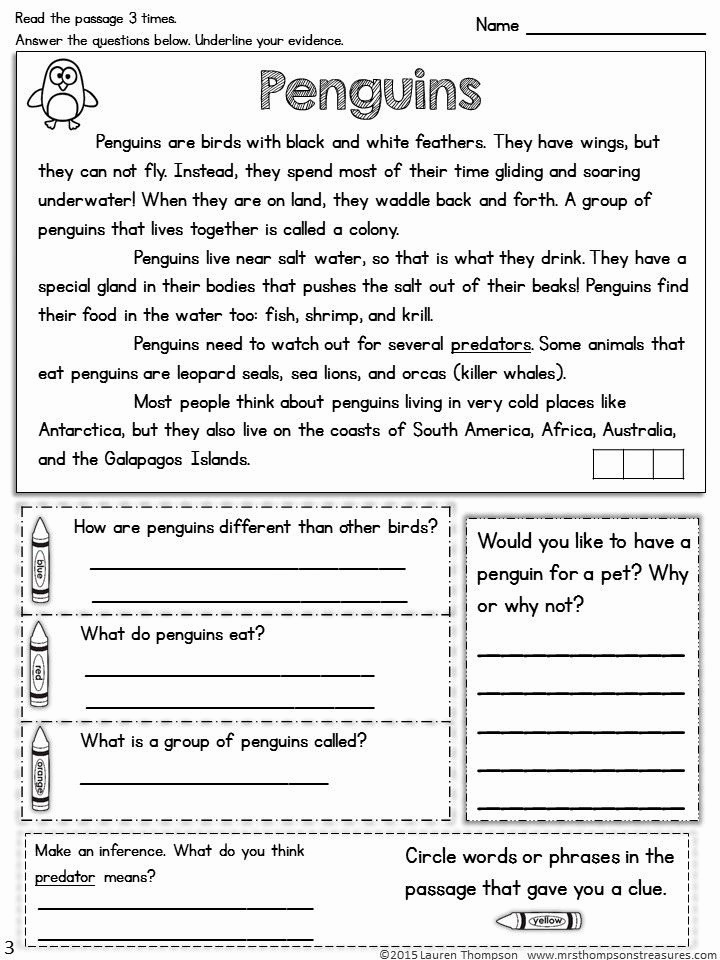 Text Evidence Worksheets 3rd Grade New Finding Text Evidence Freebie with Images