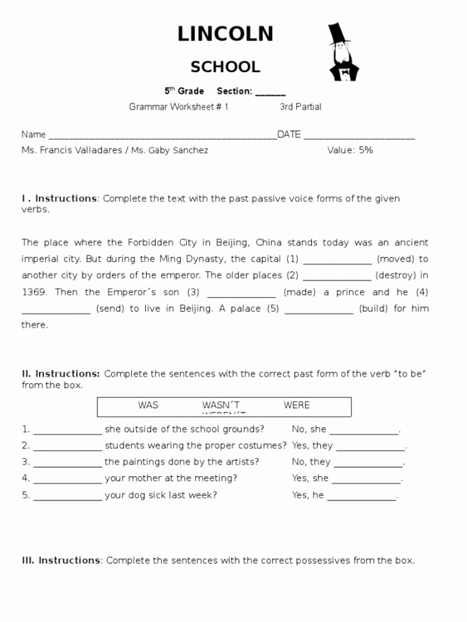 Third Grade Editing Worksheets Inspirational Editing Sentences 3rd Grade