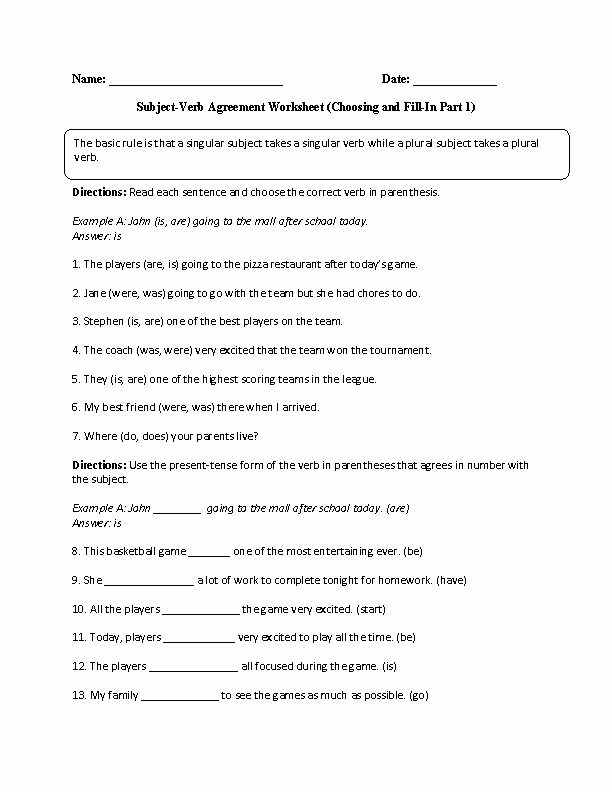 Verb Tense Worksheets Middle School New Verb Tense Worksheet Simple 