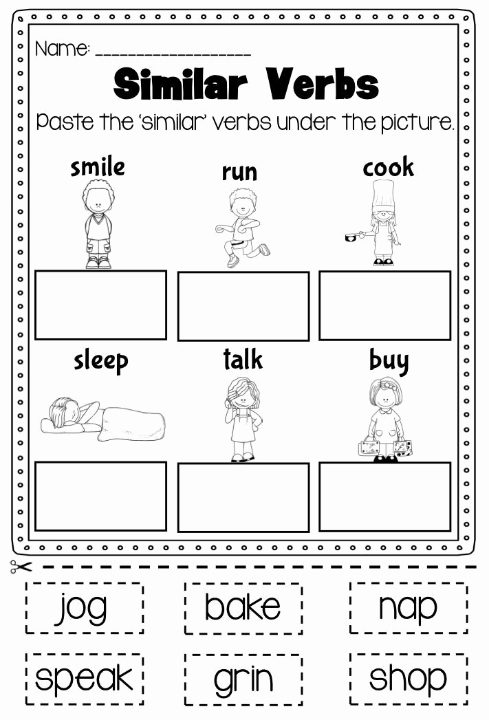 Verbs Worksheets First Grade Fresh Verbs Start D E F G H I End Ar 1 Missing Letters