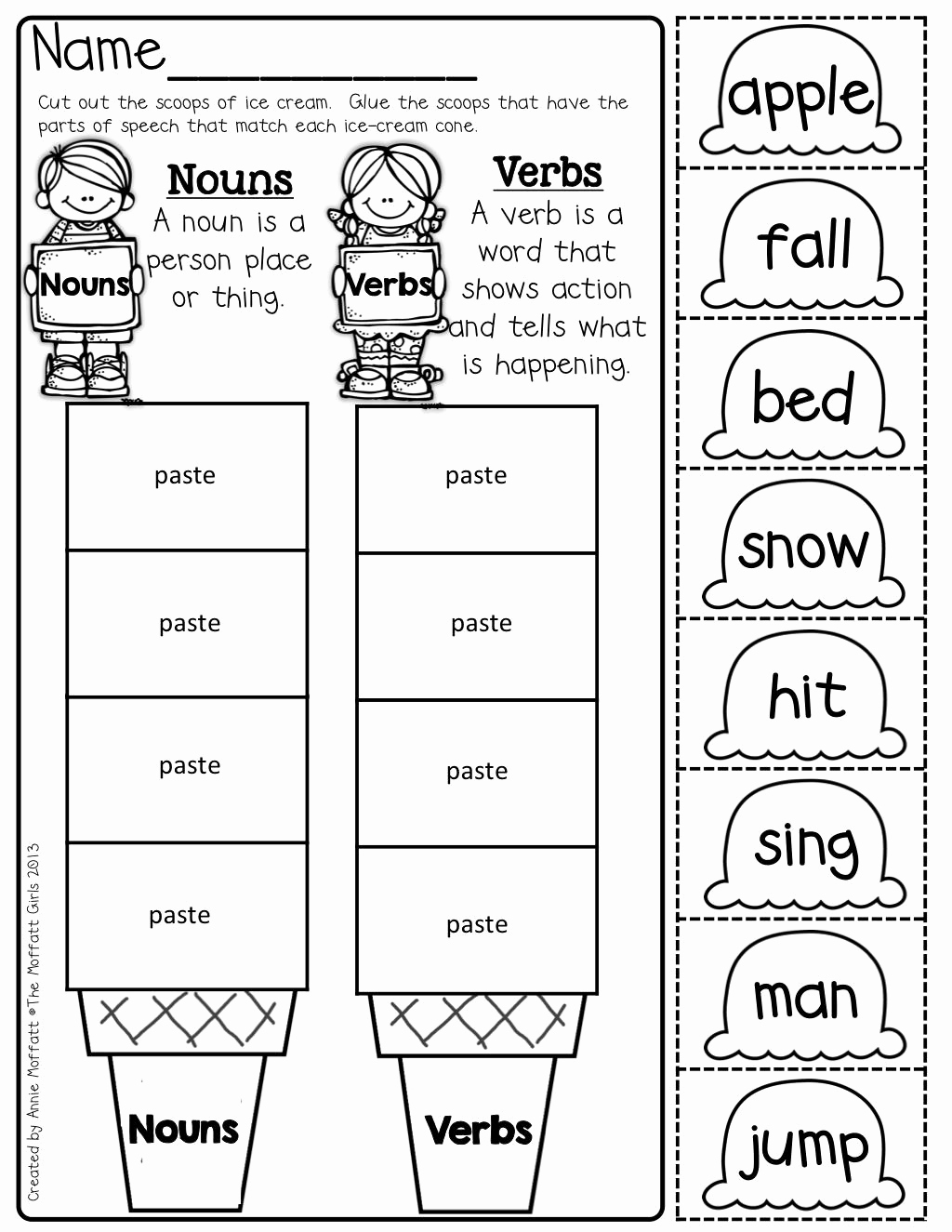 Verbs Worksheets First Grade Unique Verbs Worksheets for First Grade – Worksheets Samples