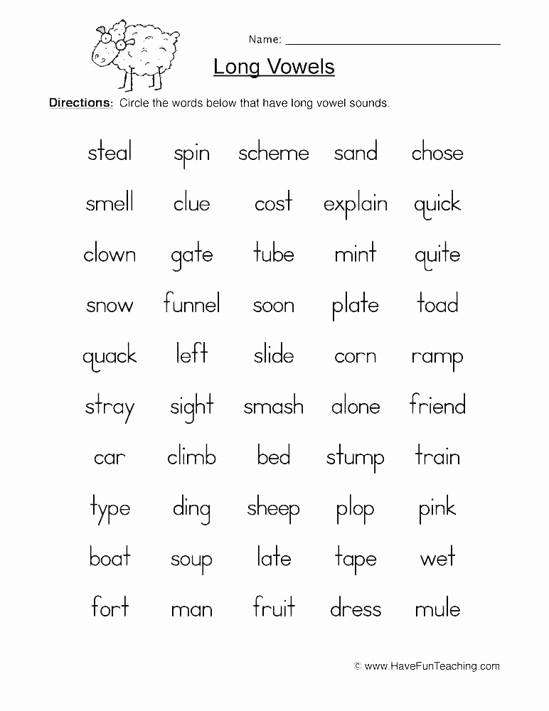 Vowel Consonant E Worksheets Beautiful 25 Vowel Consonant E Worksheets