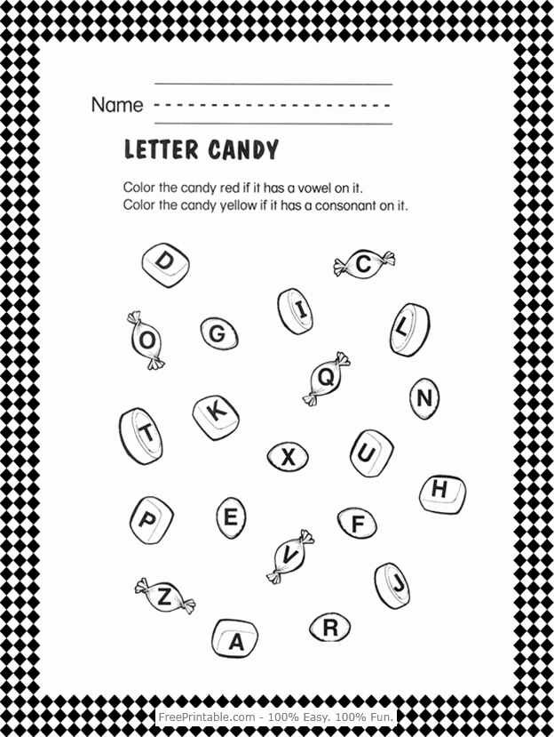 Vowel Consonant E Worksheets Luxury 10 Best Of Worksheets Vowels and Consonants