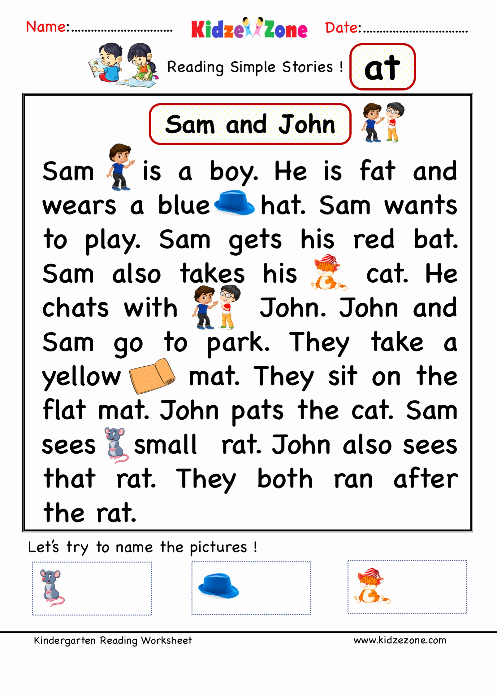 Word Family Worksheet Kindergarten Unique Kindergarten Worksheets at Word Family Prehension