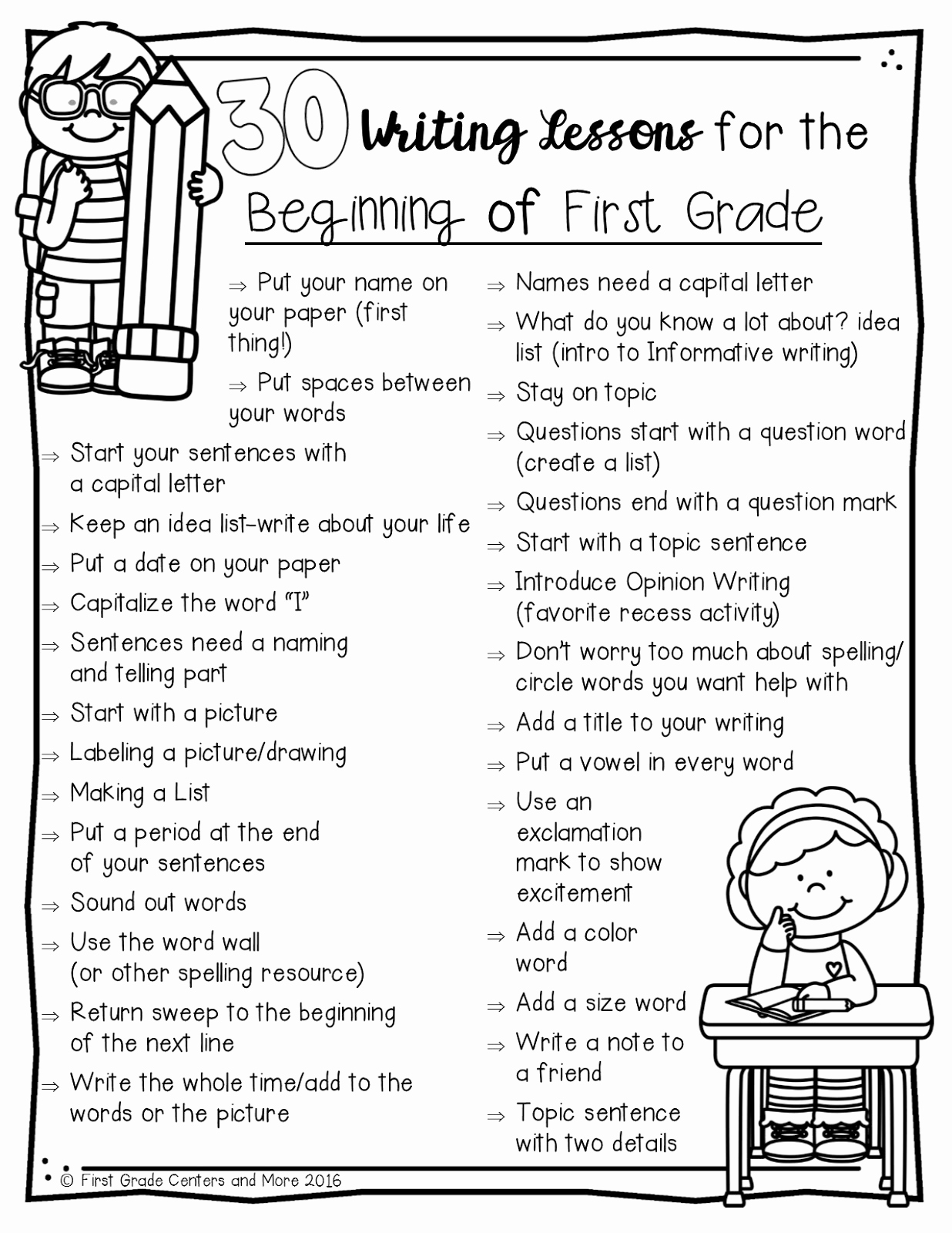 Worksheets for First Grade Writing Luxury 6 Tips for Teaching First Grade Writing First Grade