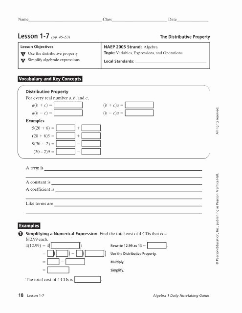 Writing Numerical Expressions Worksheets Luxury Writing Numerical Expressions Worksheet 1 7 Daily Notes