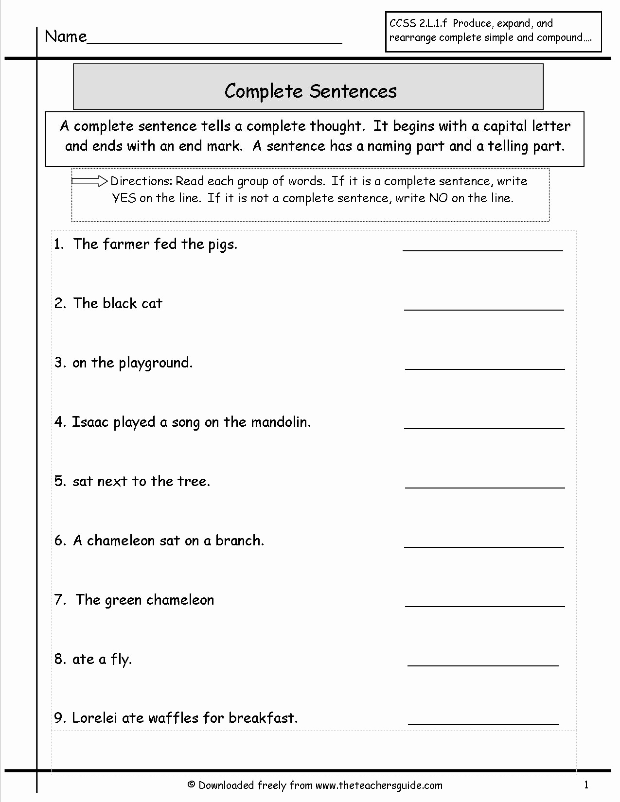 Writing Sentences Worksheets Fresh 15 Best Of Sentence Handwriting Worksheets